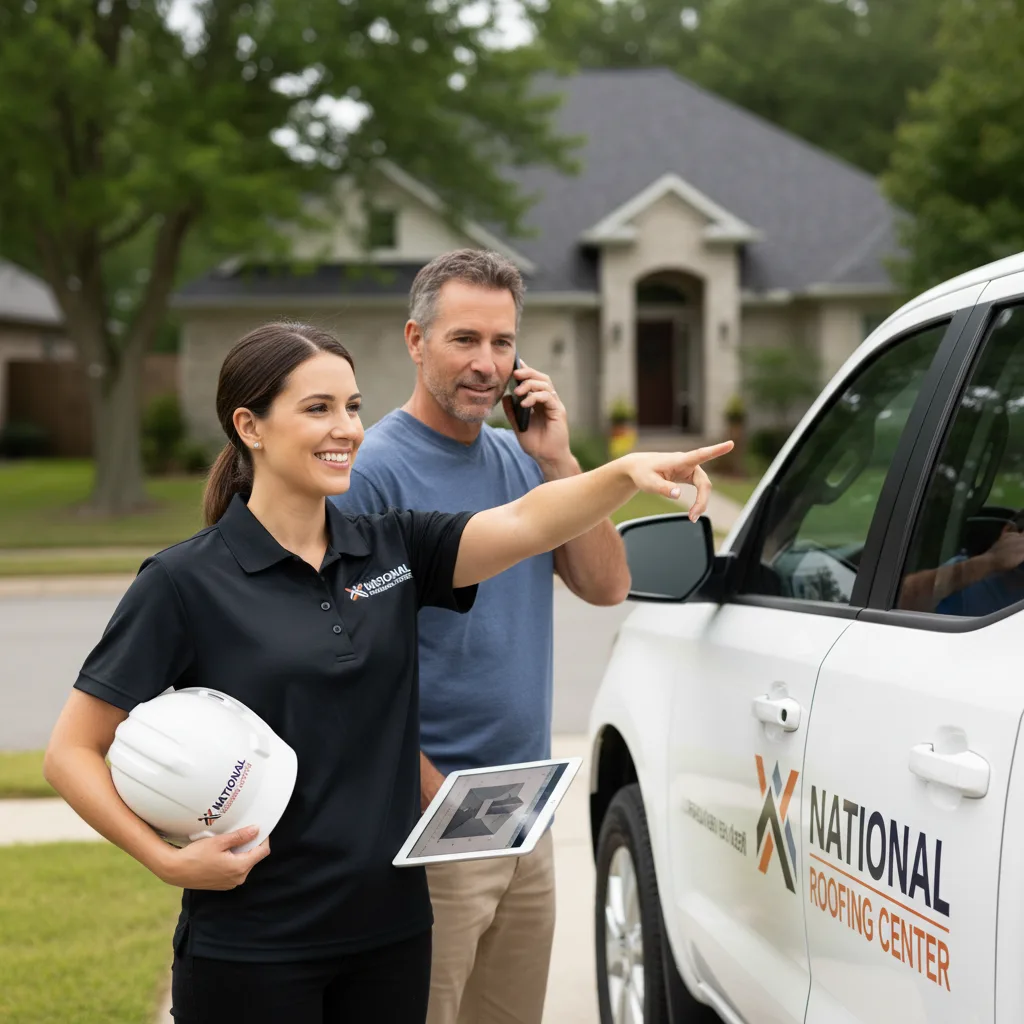 National Roofing Center customer support in Rosebud